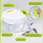 Picador de verduras de cuerda