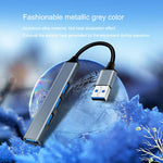 Adaptador Multipuertos Usb 4 Puestos